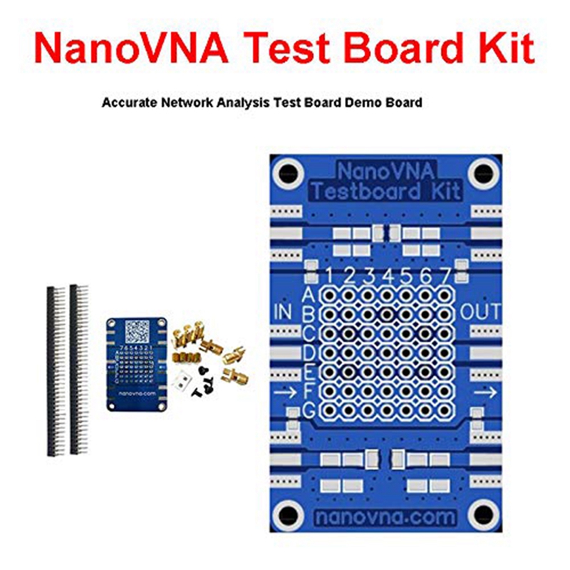 NanoVNA Vector Network Analyzer Test Board Kit for NanoVNA Network Analysis Test Board Demo Board