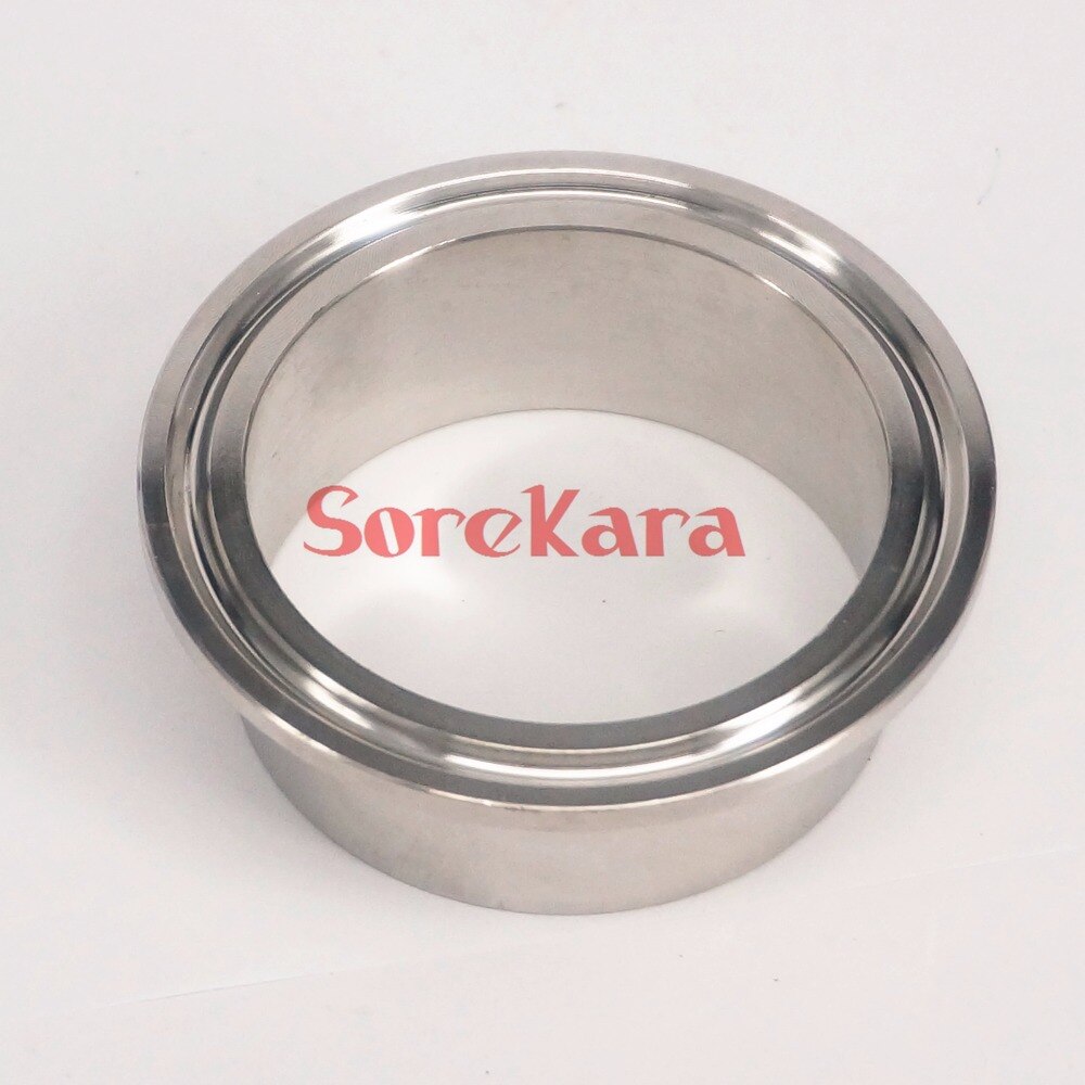 19/25/32/38mm Tube O/D x 1.5" Tri Clamp Weld Ferrule 304 Stainless Steel Sanitary Fitting Home Brew Beer Wine