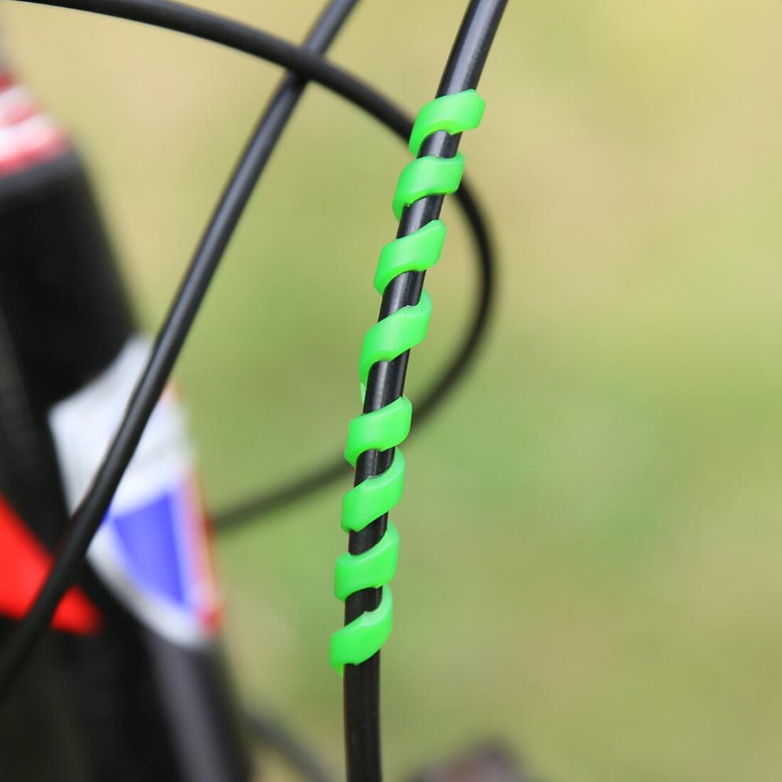 5Pcs Fiets Remkabel Protectors Behuizing Rubber Protector Anti-Wrijving Fietsframe Fietsen Wrap Guard Buizen