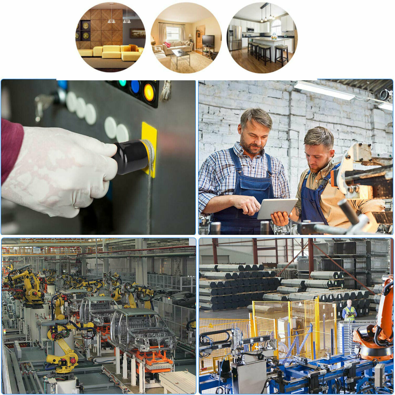 100PCS Black Vinyl Rubber Round End Cap PVC Plastic Cable Wire Waterproof Cover Steel Pole Tube Pipe Thread Protection Caps