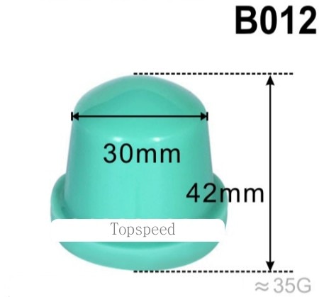 30mm Durchmesser Runde silikon gummi Pad kopf für Pad druckmaschine Pad drucker holz Basis