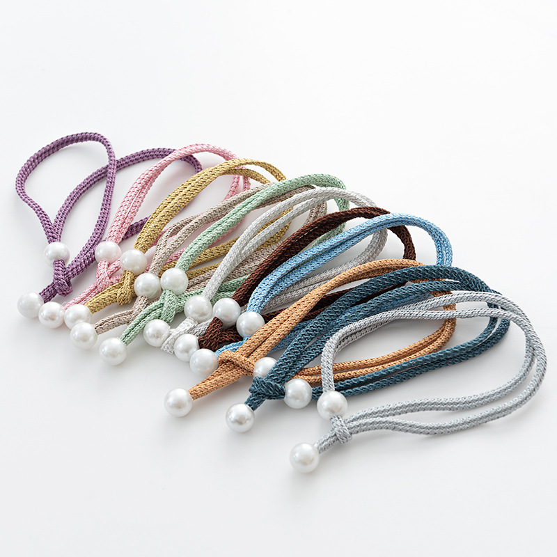 2/1 Uds. Clip de cortina de perlas pequeñas, soportes de cortina, Clips de hebilla para atar, hebilla de bola colgante, accesorios decorativos para cortina