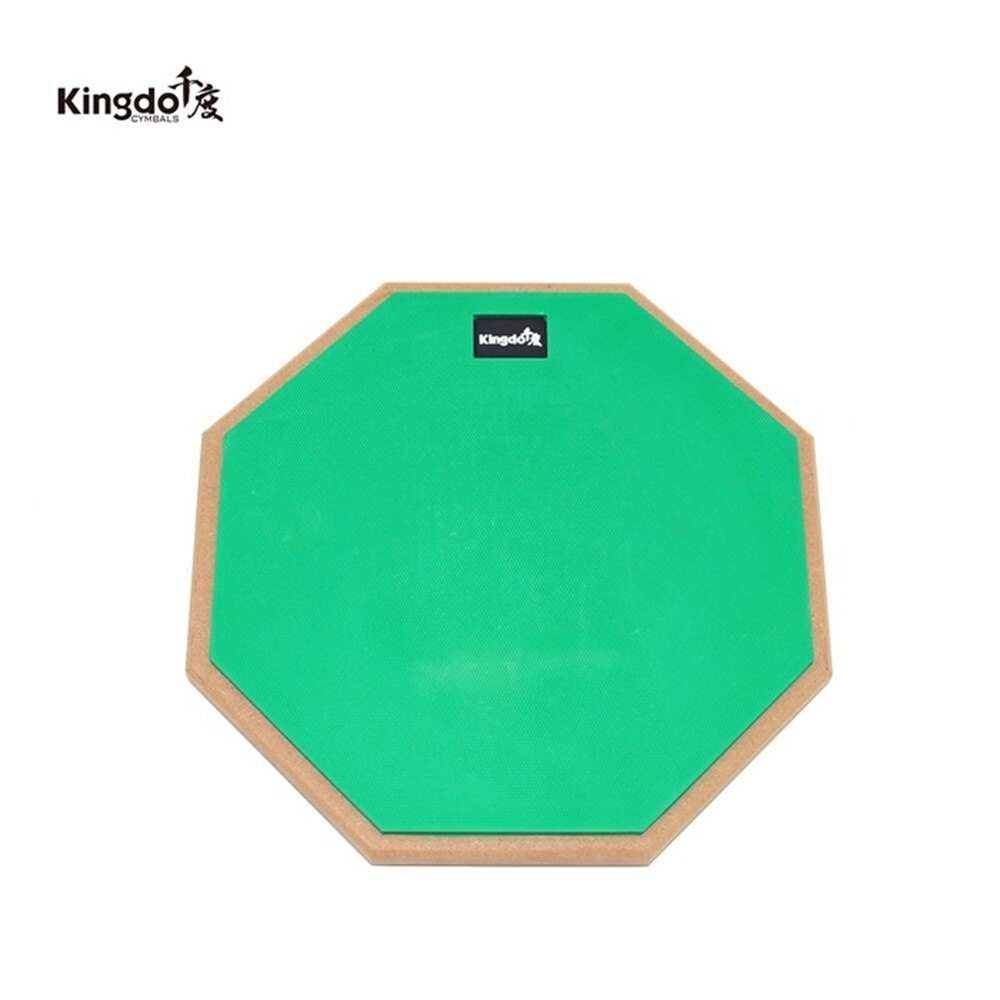 Tambor de práctica de de goma Kingdo más barato 12 "tambor silencioso sonido mudo tambor