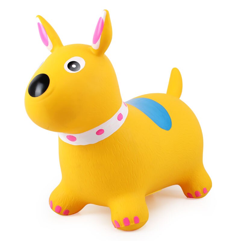 Hoppe hund farverig spray hund hoppe hund hoppe dyr oppustelige legetøj til børn