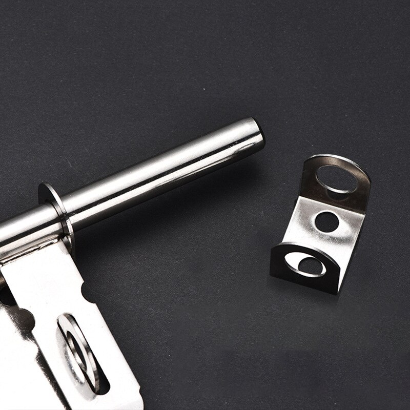 1Pc 1 5 2 3 4 6 Inch Lange Zilveren Rvs Deurslot Sliding Lock Bolt 