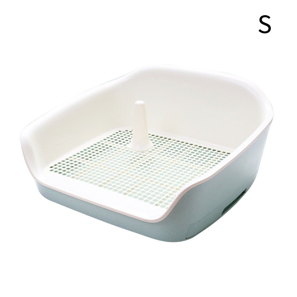 Double Layer Toilet Dog Potty Cat Puppy Litter Tray Urinal Pull With Drawer Type Big Space Double Layer Toilet Seat: green / 56X50X28CM