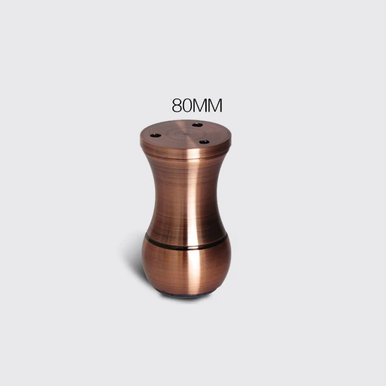 Home Room Furniture Legs Extra-thick Metal Furniture Leg Adjustable Height Cabinet Feet European Sofa Chair Bed Table Legs: Dark Grey
