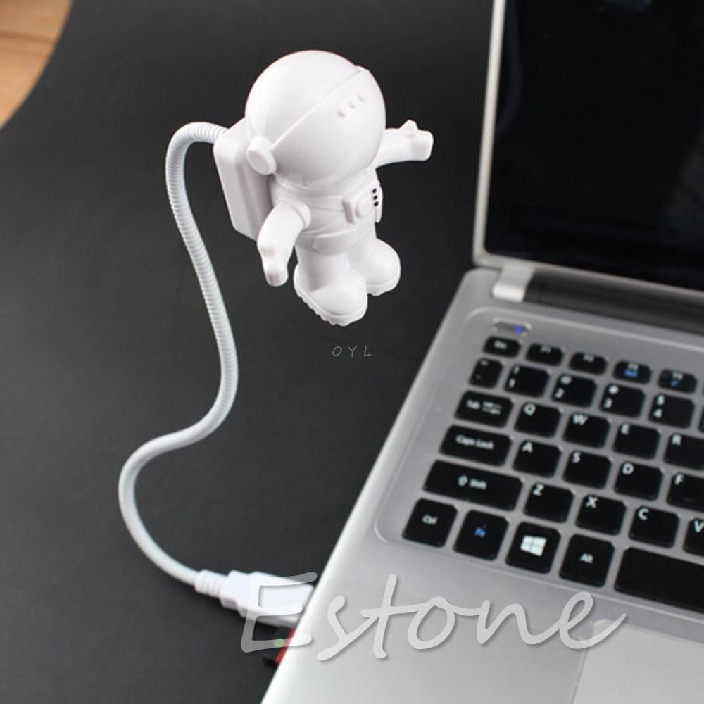Ruimtevaarder Astronaut Mini Flexibele Led Lamp Licht Tafel Gadgets Usb Hand Lamp Voor Power Bank Pc Laptop