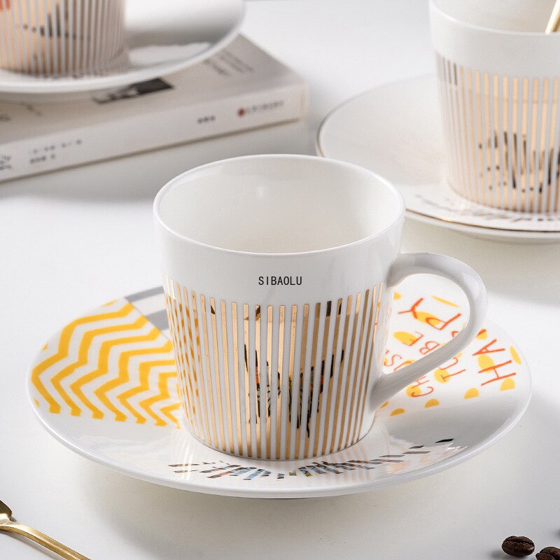 Spiegel Koffie Mok Spiegelende Reflectie Vlinder Thee Kopjes En Schoteltjes Lepel Creatieve Coffeeware Cups Mokken Koffie Cups