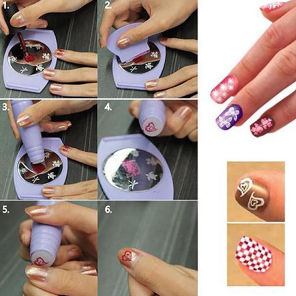 Nagel Drucker Manikübetreffend einstellen Diy Nagel Kunst Maschine Für Frauen Mädchen Wie Gezeigt