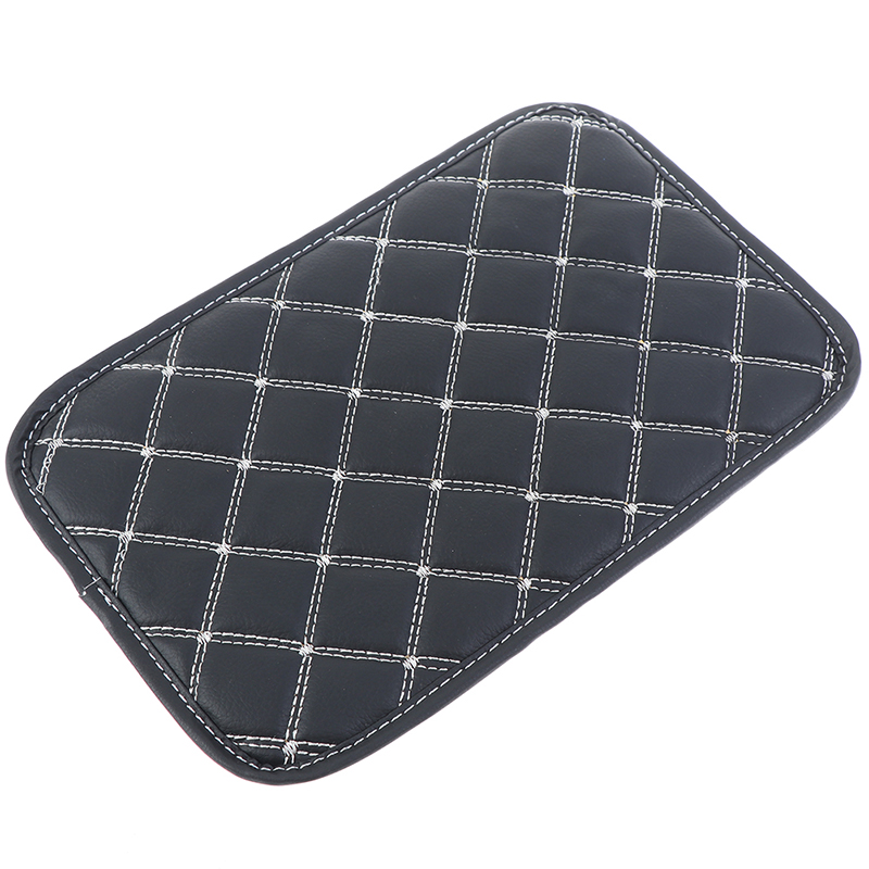 Universal 1 pieza de cuero Funda de consola central para el apoyabrazos del coche funda de apoyo del brazo para la mayoría de vehículos SUV camión Interior del coche