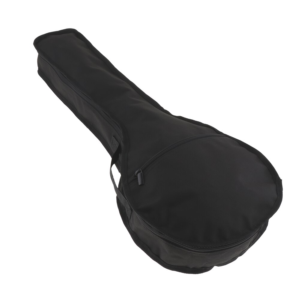 Akoestische Mandoline Carry Storage Soft Case Gig Bag Voor Een Stijl Mandoline Zwart
