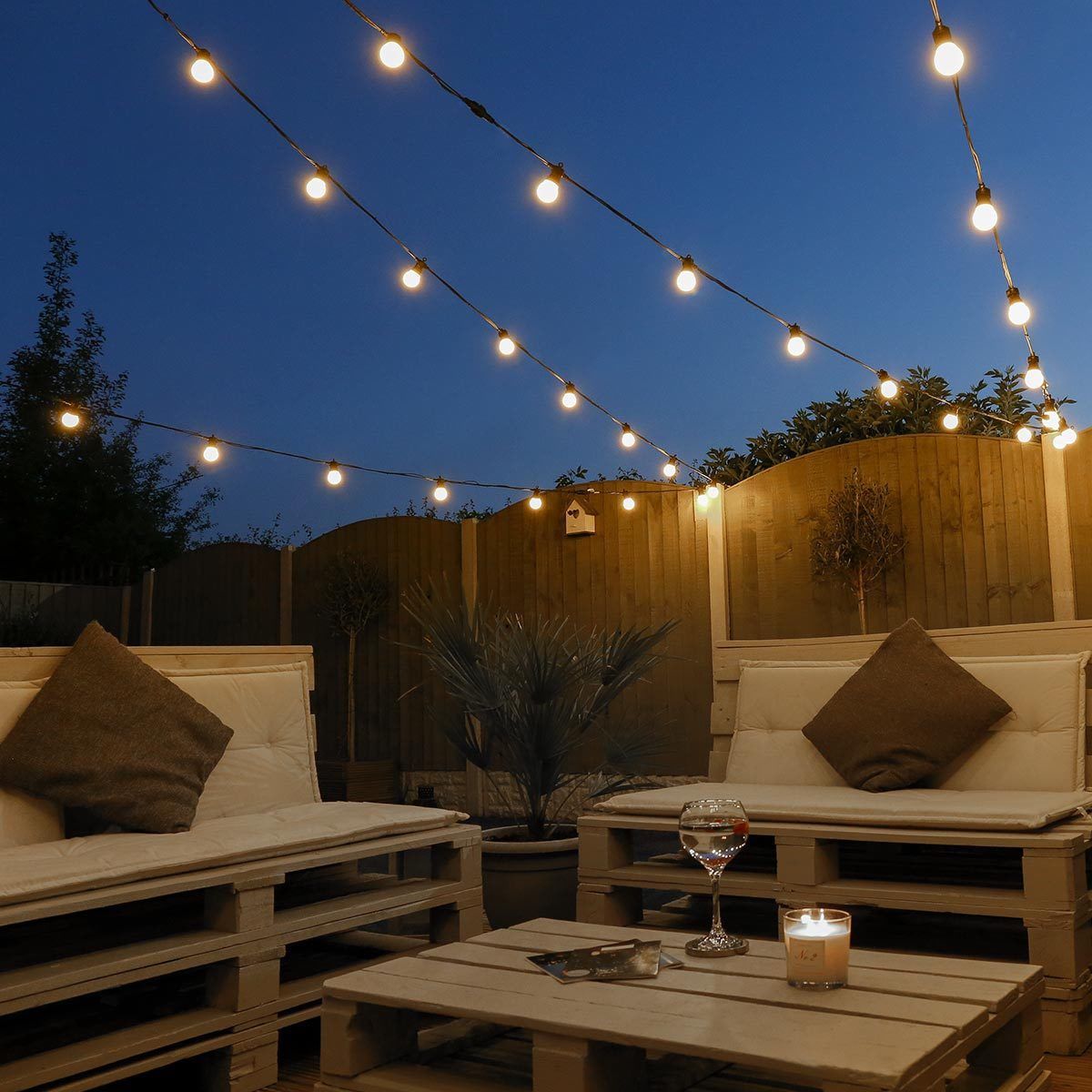 Ip65 led globe  g50 flerfärgade glödlampor kopplingsbar utomhus färgglada ljusslingor bröllop julfest dekor älva krans