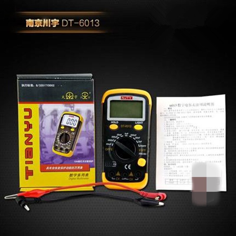 Digital Capacitance Meter LCD Display 200PF-20mF Capacity Tester