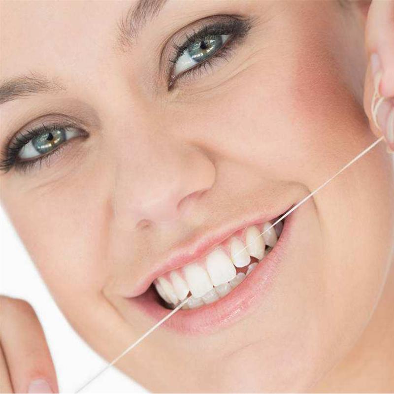 1Pc Floss Pick Case Met Dental Floss Zelf Snijden Dental Floss Floss Doos Vervangbare Dental Floss Case Orale zorg