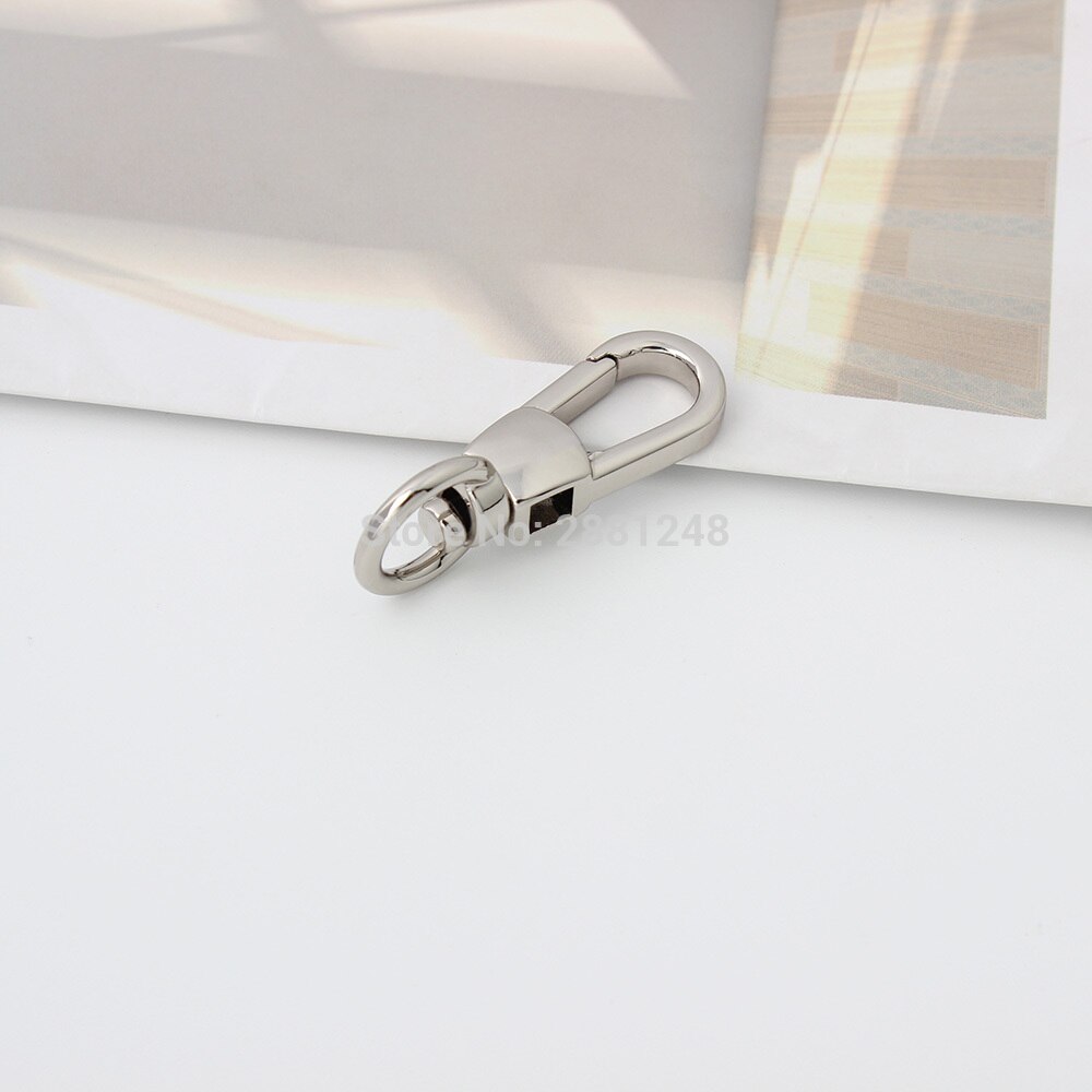10pcs 10mm trigger snap hook metal swivel clasp lobster clawsl hooks hardware trigger snap hook metal