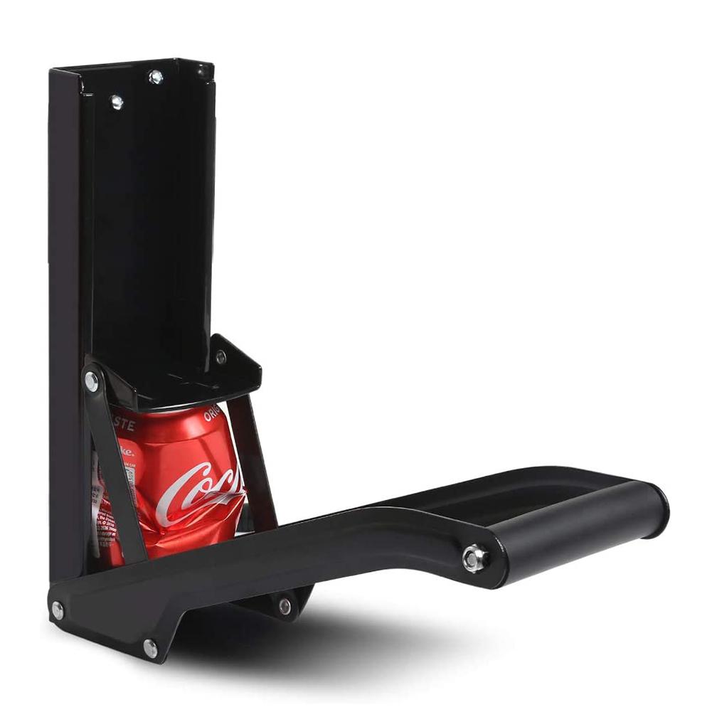 1.5L/2.5L Metal Can Crusher Wall-Mounted Heavy-Duty Can Smasher Compactor For Recycling Aluminum Seltzer Soda Beer Cans Bottles