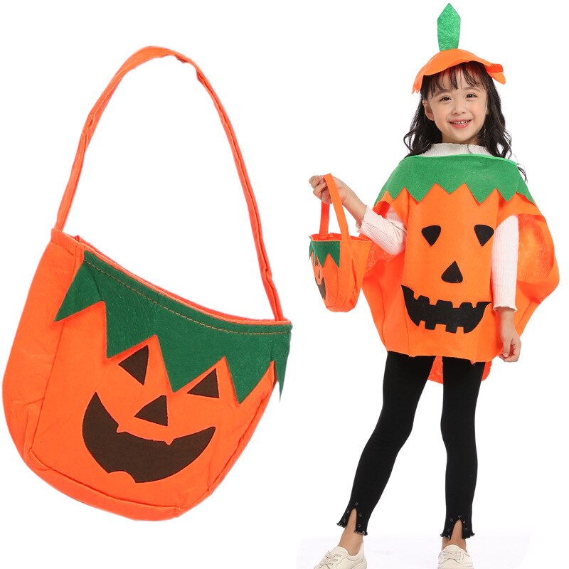 Halloween kostyme gresskar kostyme barn voksen gresskar kostyme gresskar bag lue dress ytelse rekvisitter maskeradefest