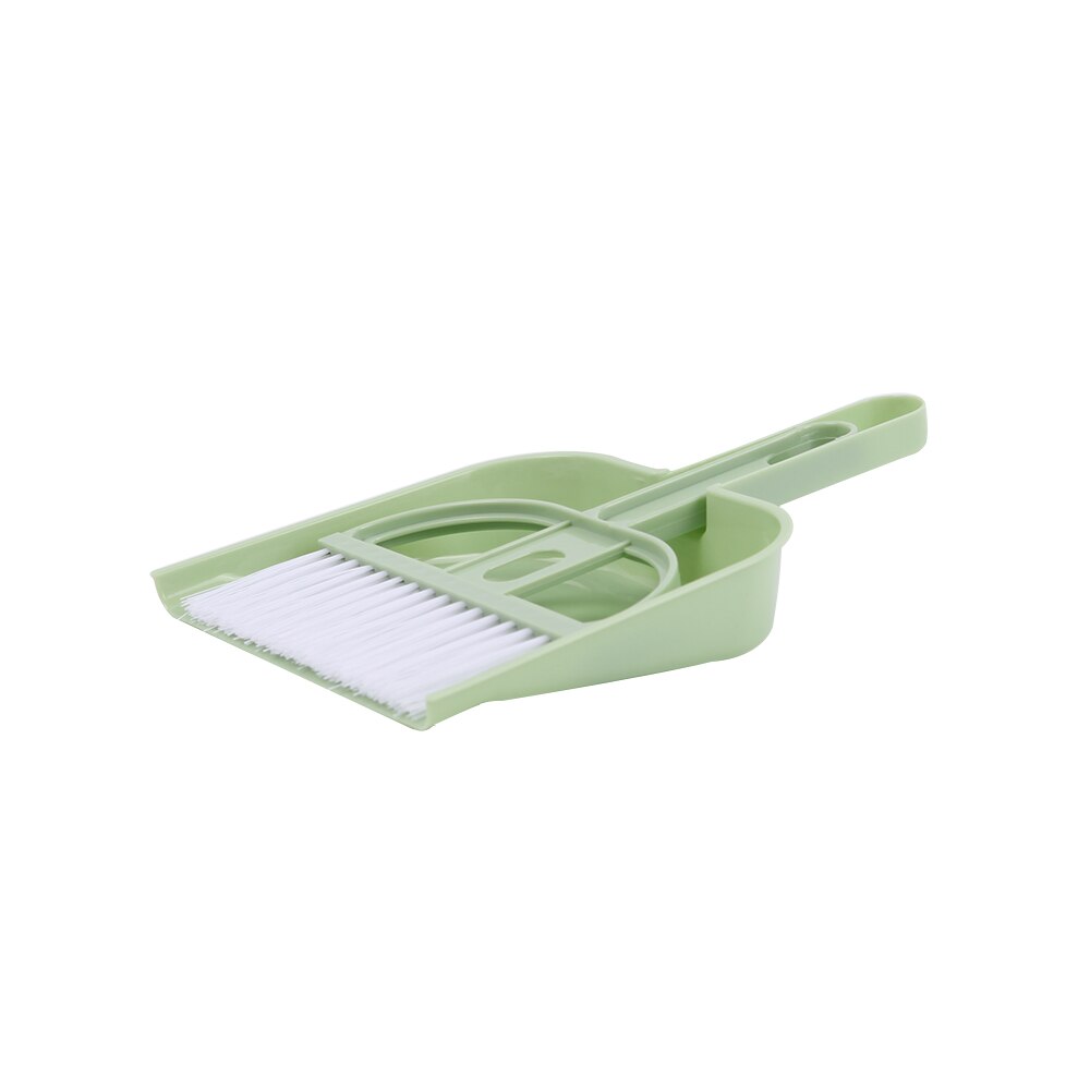 Mini Desk Broom Set Cleaning Brush Small Broom Dustpans Set Desktop Keyboard Sweeper Garbage Cleaning Shovel Home Cleaning Tools: Nordic Green