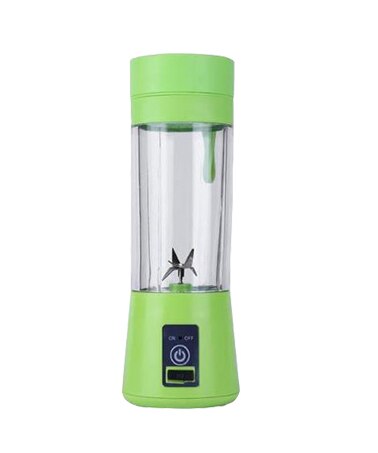 Mini Portable Blender USB Electric Juicer Machine 6 Blades Blender Mixer Mini Food Processor Personal Blender Vitamer: green