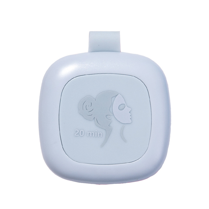 Temporizador para mascarilla, adhesivo magnético para nevera, autoadhesivo, para estudiantes: Blue 20minutes
