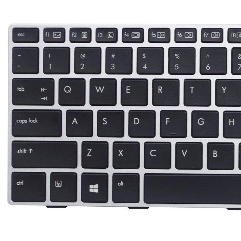 SP/US Laptop Keyboard for HP EliteBook Revolve 810 G1 810 G2 810 G3 backlight keyboard D7Y87PA 706960-001 US Keyboard SILVER