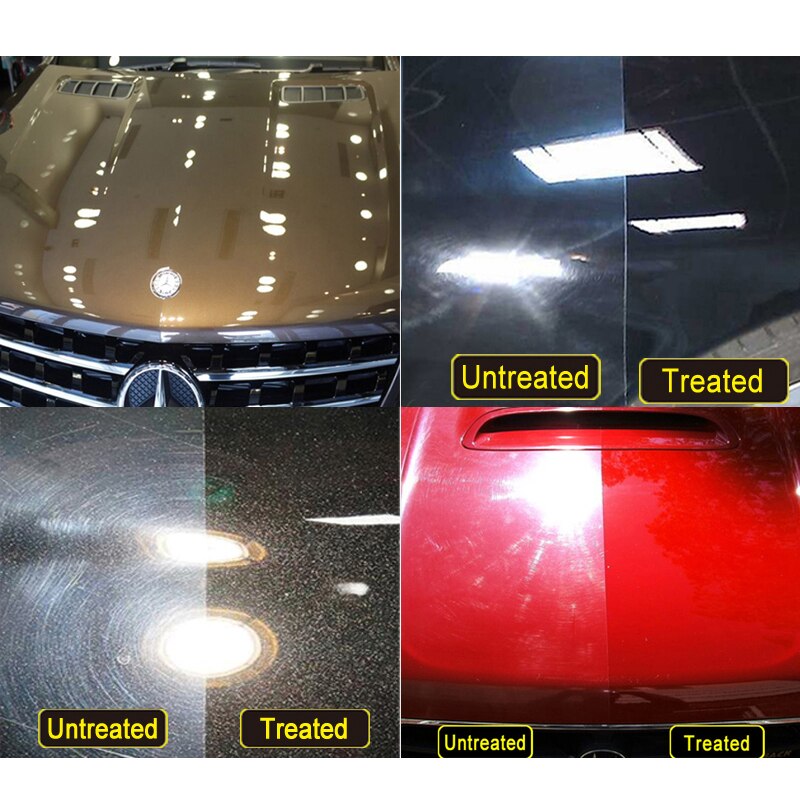 High Gloss Ceramic Car Coating Kit, Anti-scratch Car Polish Exterior Care Paint Sealant 9H Hardness 30ML