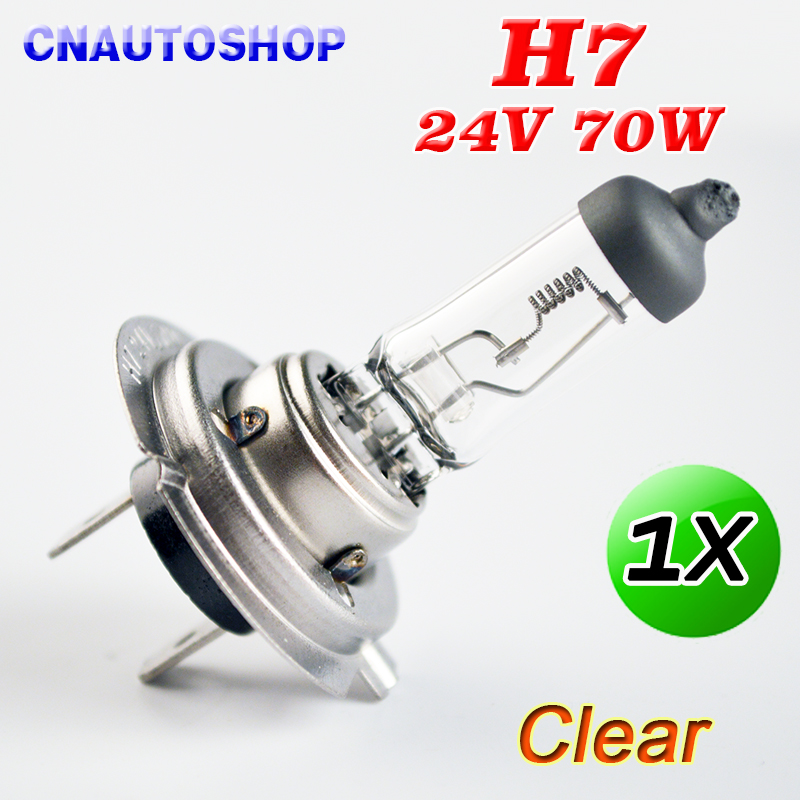 Hippcron 24 v 70 w Clear H7 Halogeen Lamp 3800 k Quartz Glas Auto Koplamp Bulb Truck Licht
