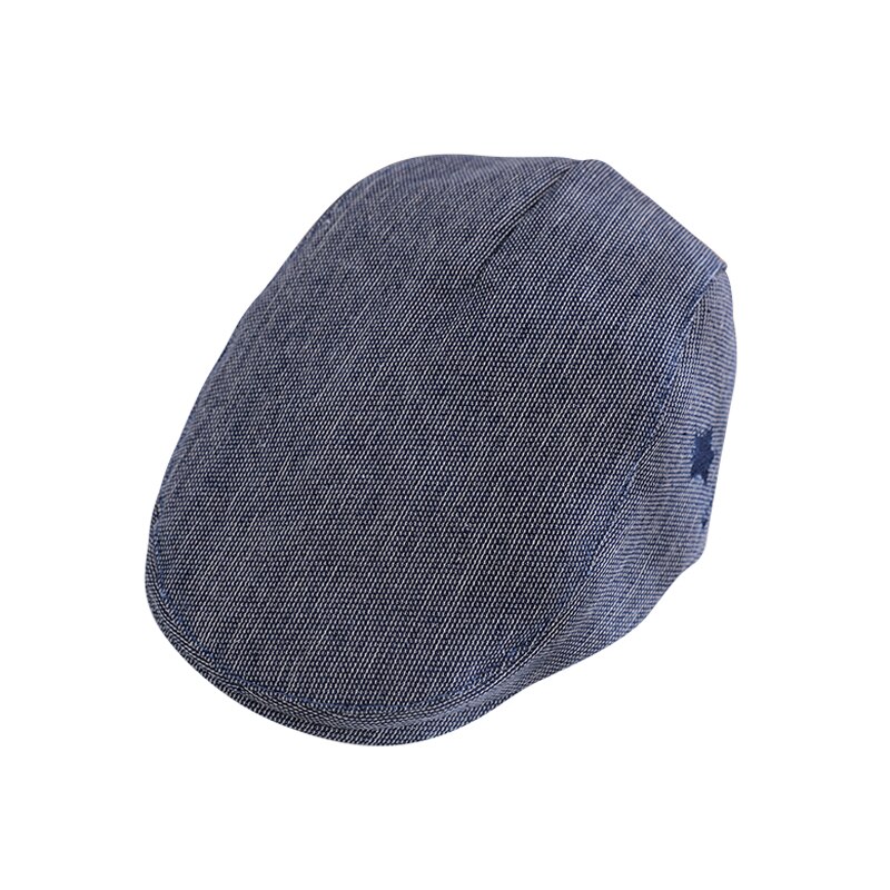 Nuovo cappello da bambino per l&#39;autunno inverno bambino bambini ragazza e ragazzo carino moda caldo cappello per bambini berretto berretto traspirante berretto parasole per bambini: Denim A