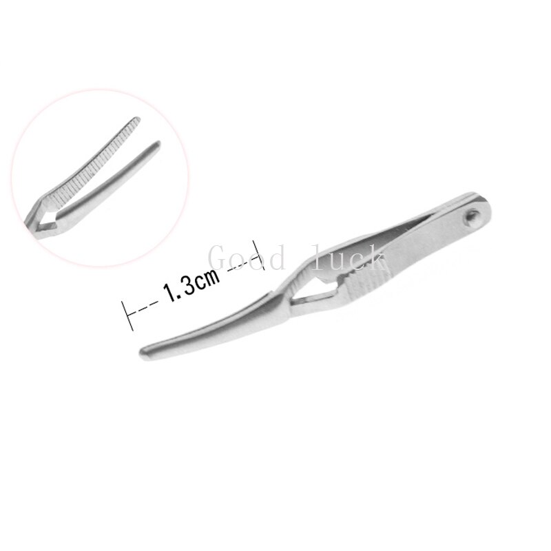Arteriell venøs fastklemming av rustfritt stål mikro-enhet clip-down enhet midlertidig blokkerende klips hemostase arterie hemostat verktøy