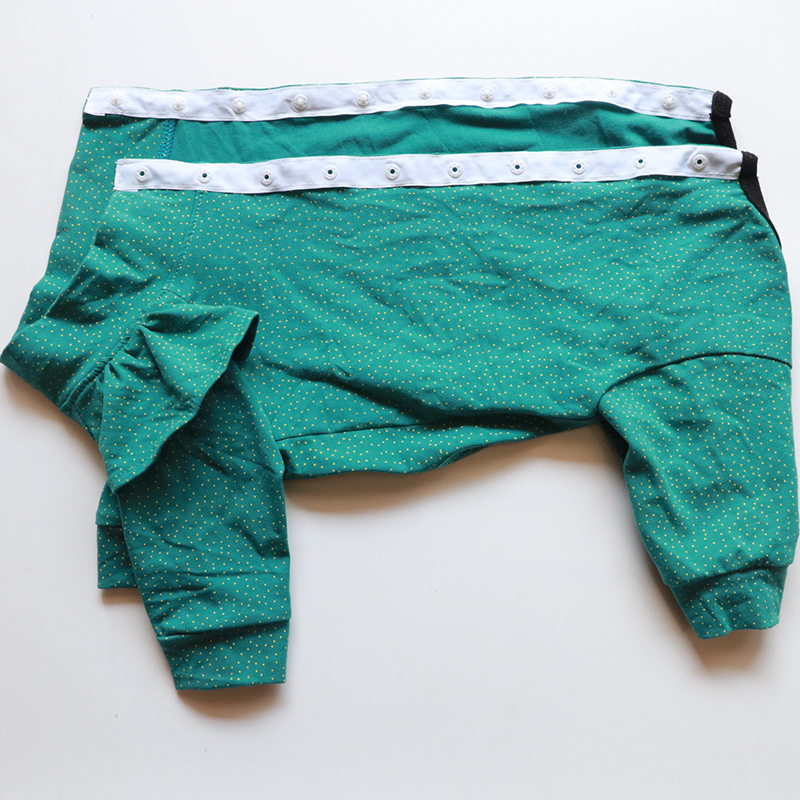 Mono para perros y mascotas, ropa fina para cachorros, monos de algodón para pijama suave para perros pequeños, sudadera para perros, Chihuahua, caniche: 14