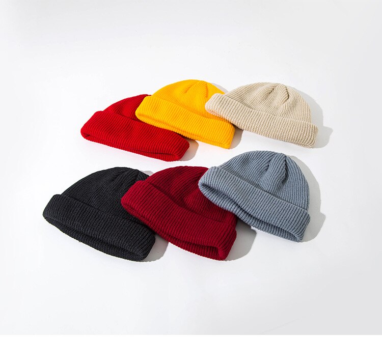 Men's Winter Hat knitted Wool Beanies Men Hip-Hop capTurban Caps Beanies Skullcap Balaclava Hats For women gorros