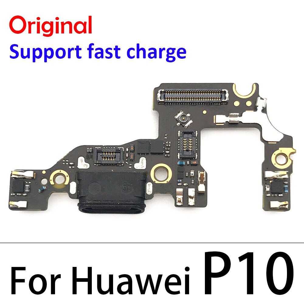 100% Origineel Voor Huawei P9 P10 P20 P30 Pro Lite Plus P20Pro P40 Lite E Usb Opladen Socket Port Dock lader Connector Board: P10 Original
