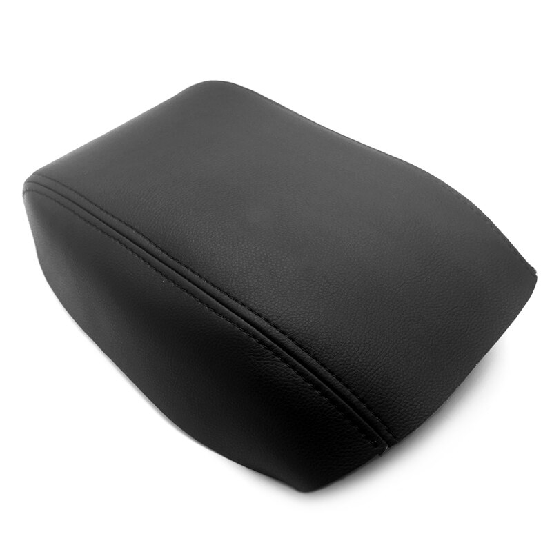 Auto Interieur Middenarmsteun Box Cover Microfiber Lederen Sticker Trim Voor Vw Golf 6 MK6: Black