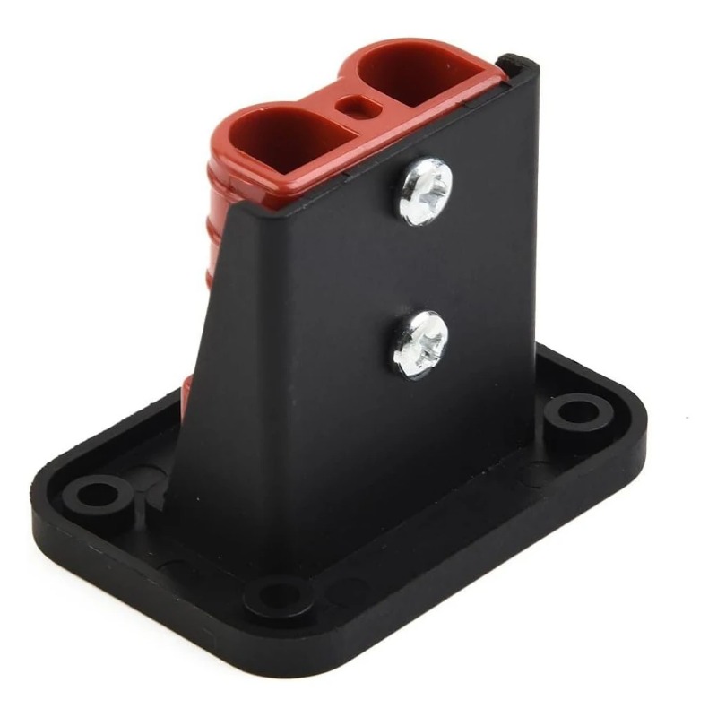 1 pçs 50a conectores de cabo plug para anderson plug conector suporte montagem embutida capa do painel para caravana campista barco caminhão