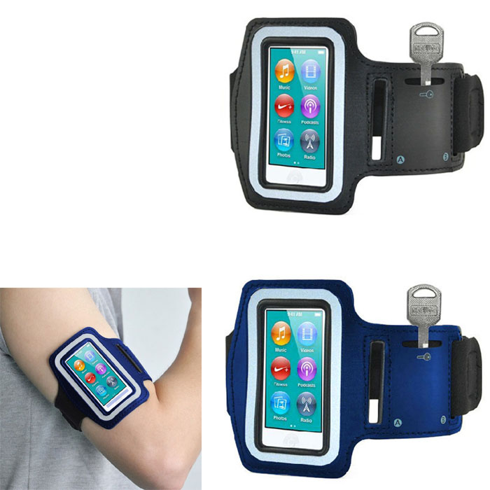 Grote Draagbare Exercis Sport Running Gym Armband Cover Case Voor Ipod Nano 7th Gen