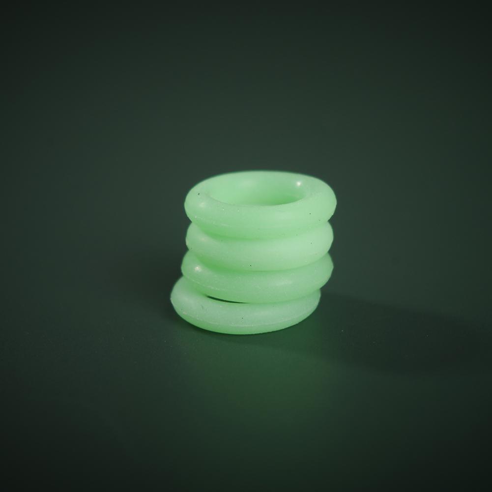 20/50Stck Leucht Zelt Nagel Einatz Camping Einatz Fluoreszierende Ring Nacht Leuchtende Zelt Nagel Multifunktionale draussen Zelt Zubehör