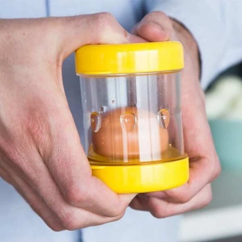 Verwijderen Ei Shell Gereedschap Hand Crank Automatische Ei Shell Dunschiller Ei Shell Separator Keuken Gadget Huishoudelijke Beschietingen Tool