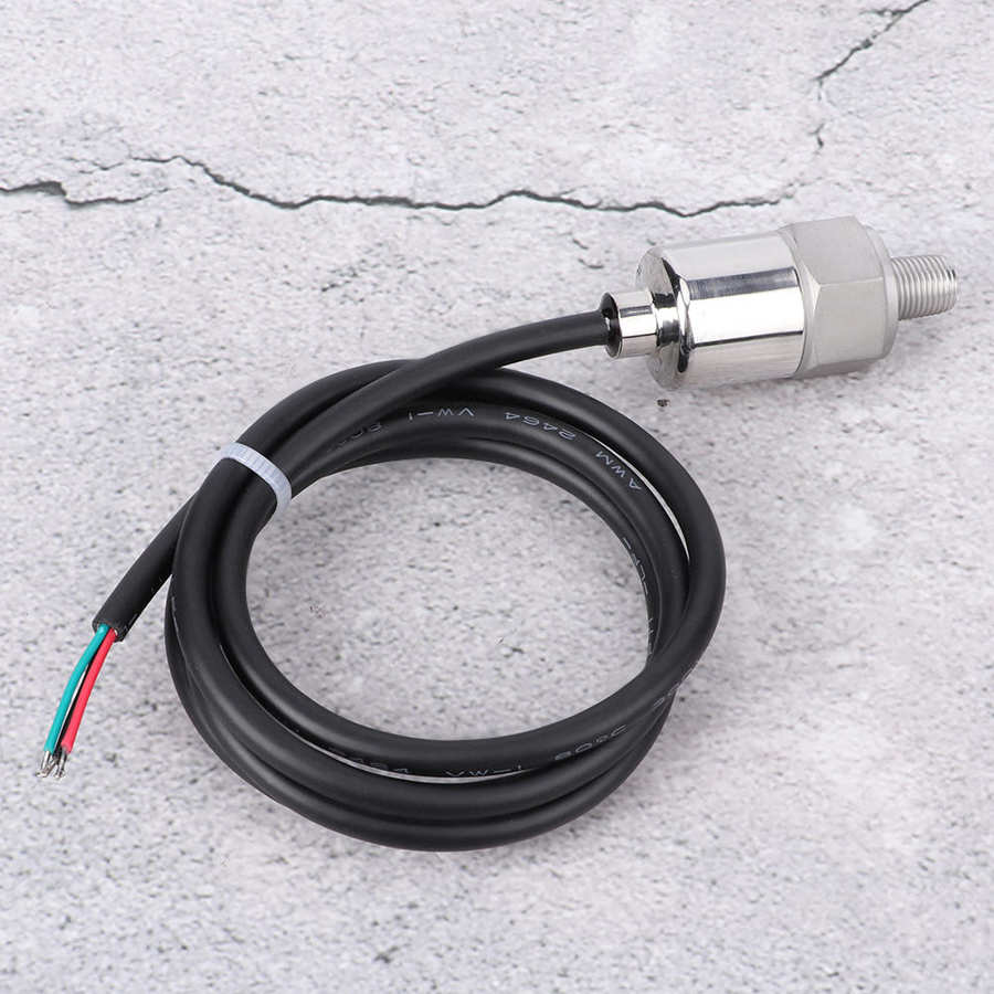 Pressure Transmitter Stainless Steel Air Compressor Accessories R1/8 DC5V 0-1MPA Pressure Transmitter