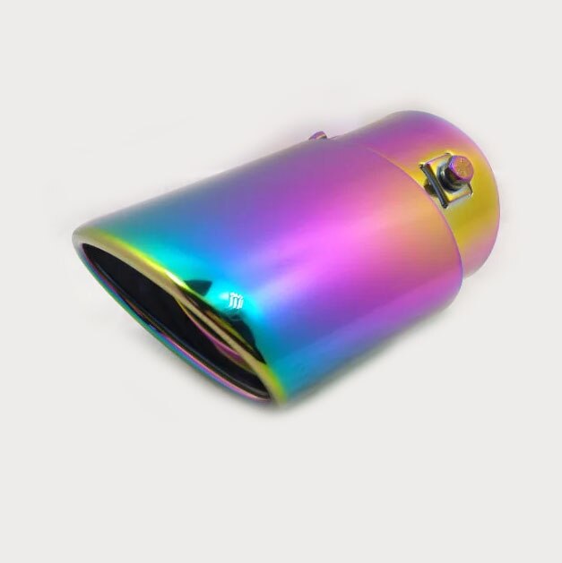 For Renault Kadjar Car Stainless Steel Cover Muffler Pipe Outlet Dedicate Exhaust Tip Tail 1pcs: A1120Ma76