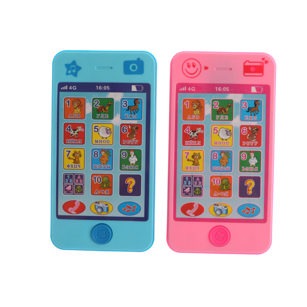 Kids Russische Baby Taal ABC Alfabet Muziek Math Mobiele Telefoon Speelgoed Vroeg Leren & Onderwijs Machines