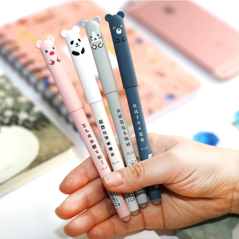 Gel Pens Set Black/Red/Blue Ink Ballpoint Gel Pen for Writing 0.5mm Refills Office Accessories School Supplies Stationery