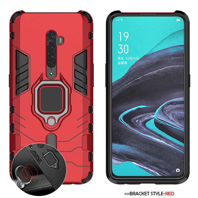 Stötsäkert fodral för oppo reno 3, reno 2 z 2f ace 10x, zoom  k3 a1k a9 a11x, realme 3 5 pro x  x2 xt c2, magnetiskt telefonskydd: Eva / Beige