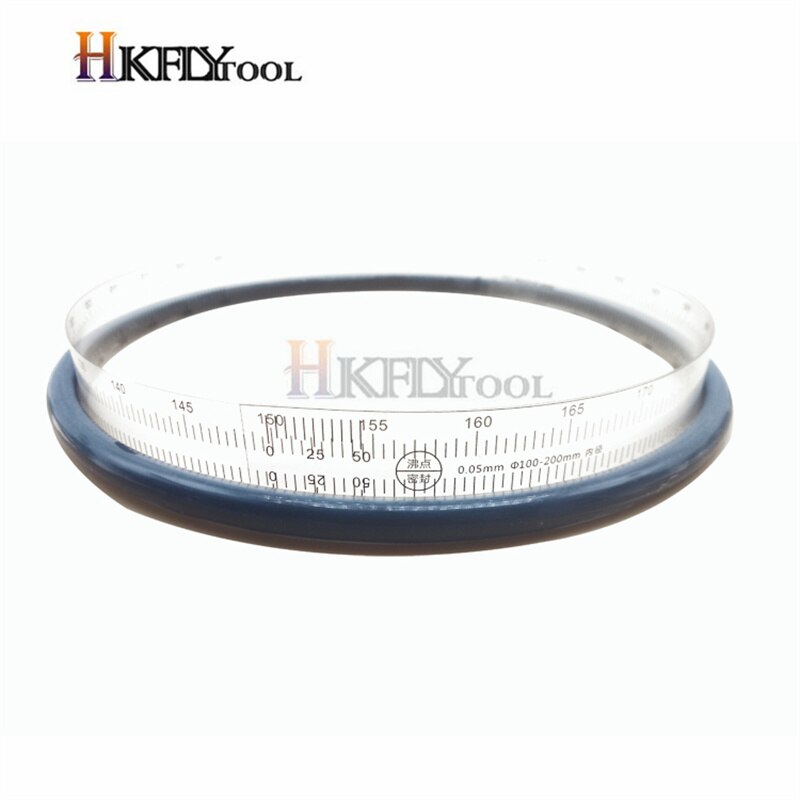 10-350mm Flexible Ruler O-rings Inside And Outside Diameter Ruler Measurement Tool Measuring Ruler