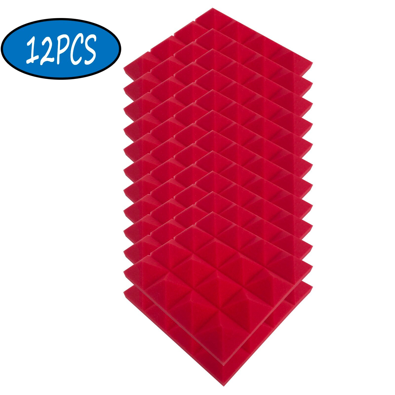 Home Scene Layout Sound-absorbing Foam Wall Indoor Sound-absorbing Cotton Flame-retardant Sponge Sound Insulation Board: RD