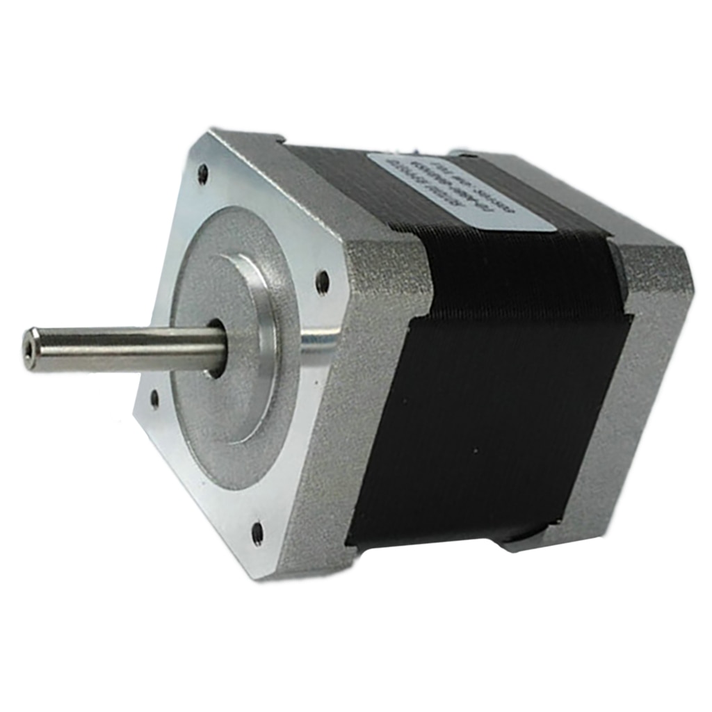Motor paso a paso de dos fases de 42mm, 6 V/1.2A 1500 RPM, ángulo de paso de 1,8 grados con 4 cables para impresora 3D Nema17, CNC