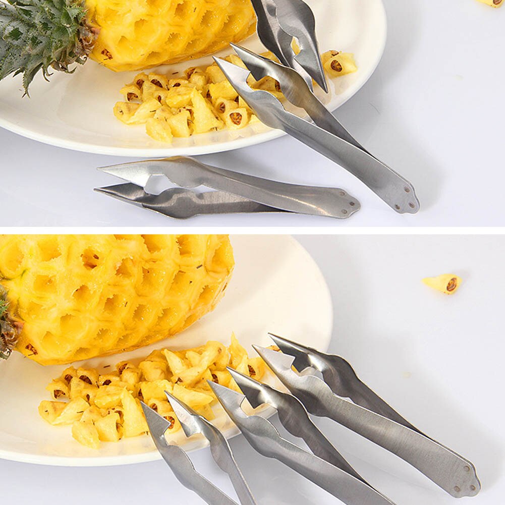 Ananas Dunschiller Corer Snijmachines Clip Cutter Ananas Mes Nuttig Fruit Fruit Salade Gereedschap keuken accessoires