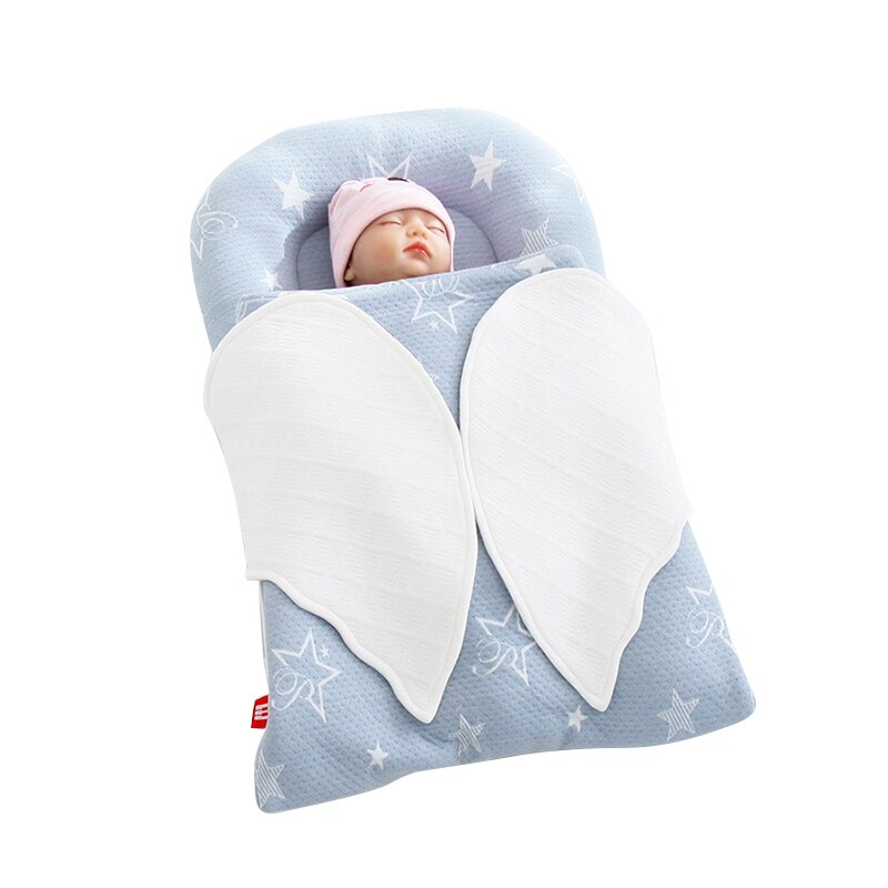 neugeboren Baby Flügel Nest Bett mit Decke Startseite tragbar Baby Wiege Stoßstange geboren Schlafen Korb Babynest Bettzeug Pflege: F