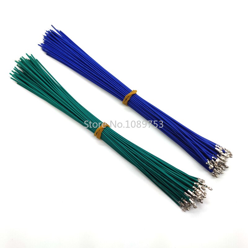 50PCS XH2.54 Connector Terminal Wire Electronic Wire Single Head with Terminal 10cm 20cm 30cm Without Housing