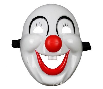 Halloween Costumes Funny Circus Naughty Harlequin Uniform Men Costume Fancy Dress Cosplay for Adult Men Women Clown Costume: Mask